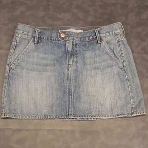 Old Navy Light Blue Mini Skirt